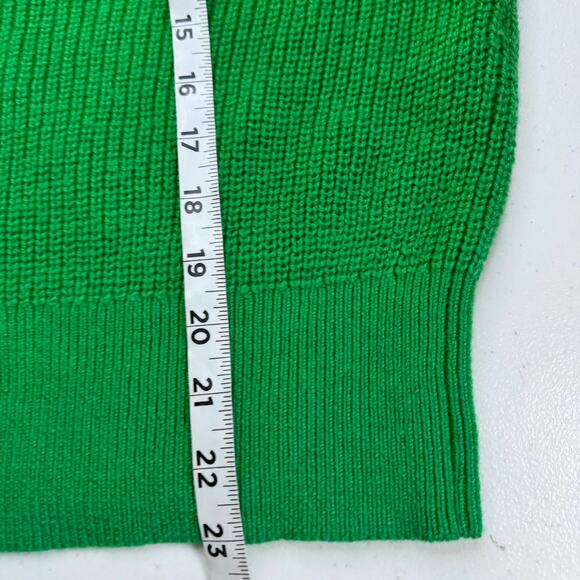 Aritzia Babaton Hazlitt Merino Wool Sweater Women's XL Shoulder Pads Mock Neck - Picture 7 of 9